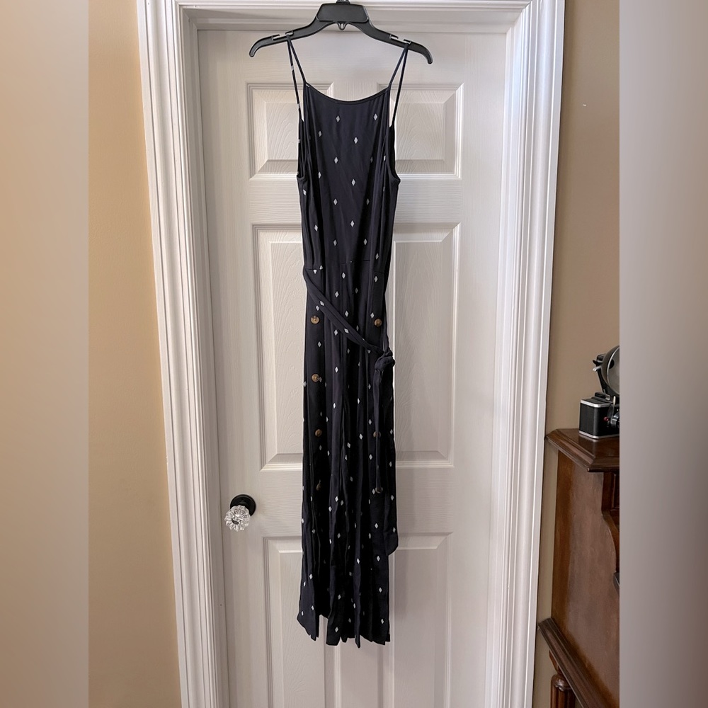 Madison navy blue jumpsuit NWOT